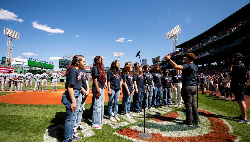 Red Sox Opening Day National Anthem 2022 thumbnail Photo