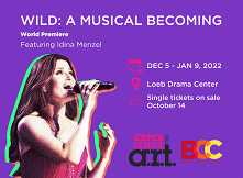 BCC joins A.R.T. and Idina Menzel on stage for WILD: A Musical Becoming in December thumbnail Photo