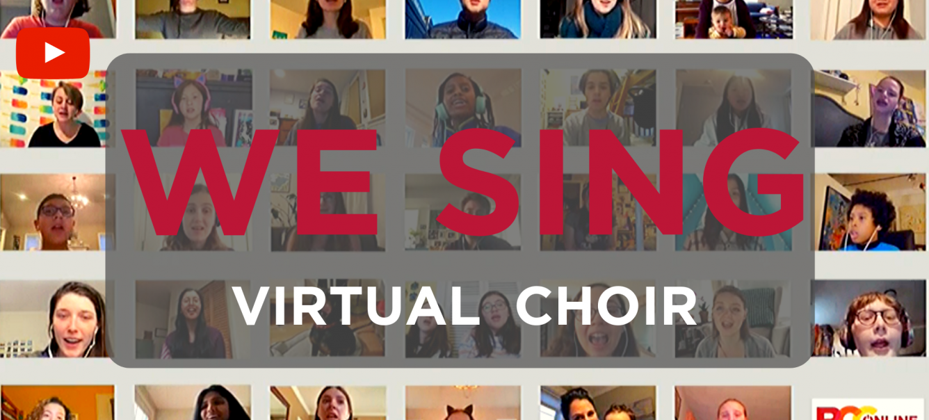 Virtual Choir Banner Photo